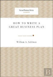 How To Write A Great Business Plan