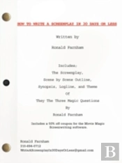 How To Write A Screenplay In 30 Days Or Less