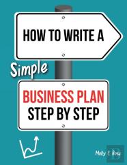 How To Write A Simple Business Plan Step By Step