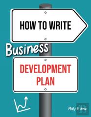 How To Write Business Development Plan
