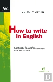 How To Write In English