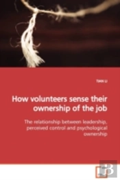 How Volunteers Sense Their Ownership Of The Job