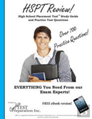 Hspt Review! High School Placement Test Study Guide And Practice Test Questions