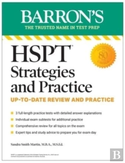 Bertrand.pt - Hspt Strategies And Practice, Second Edition: Prep Book With 3 Practice Tests + Comprehensive Review + Practice + Strategies
