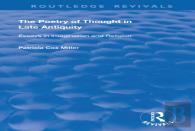 Hthe Poetry Of Thought In Late Antiquity
