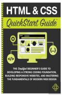 Html And Css Quickstart Guide