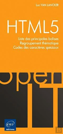 Bertrand.pt - Html5 ; Liste Des Balises