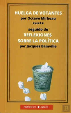 Bertrand.pt - Huelga De Botantes/ Reflexiones Sobre La Política