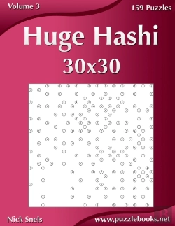 Bertrand.pt - Huge Hashi 30x30 - Easy To Hard - Volume 3 - 159 Logic Puzzles