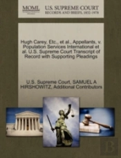 Hugh Carey, Etc., Et Al., Appellants, V. Population Services International Et Al. U.S. Supreme Court Transcript Of Record With Supporting Pleadings