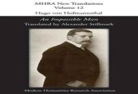 Hugo Von Hofmannsthal, 'An Impossible Man'