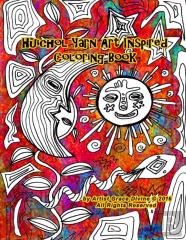 Huichol Yarn Art Inspired Coloring Book