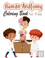 Human Anatomy Coloring Book For Kids