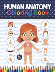 Human Anatomy Coloring Book For Kids