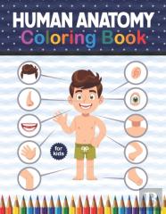Human Anatomy Coloring Book For Kids