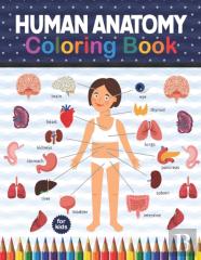 Human Anatomy Coloring Book For Kids