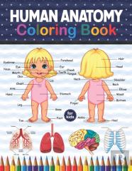 Human Anatomy Coloring Book For Kids