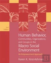 Human Behavior, Communities, Organizations, And Groups In The Macro Social Environment