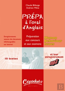 Bertrand.pt - Human Behaviour Issues ; Préparation À L'Oral D'Anglais