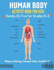 Human Body Activity Book For Kids