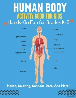 Bertrand.pt - Human Body Activity Book For Kids