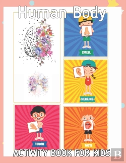 Bertrand.pt - Human Body Activity Book For Kids