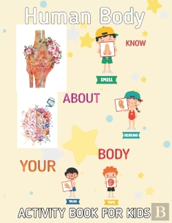 Bertrand.pt - Human Body Activity Book For Kids