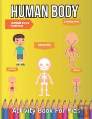 Human Body Activity Book For Kids