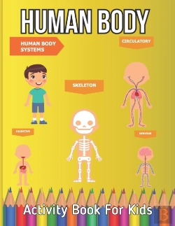 Bertrand.pt - Human Body Activity Book For Kids