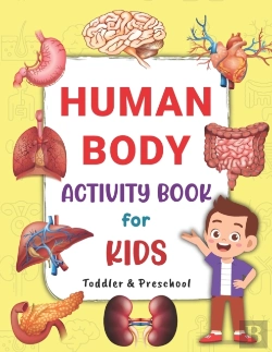 Bertrand.pt - Human Body Activity Book For Kids Toddler & Preschool
