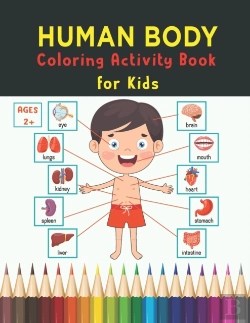 Bertrand.pt - Human Body Coloring Activity Book For Kids