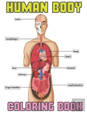 Human Body Coloring Book