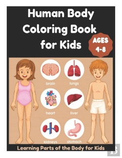 Bertrand.pt - Human Body Coloring Book For Kids 4-8 - Learning Parts Of The Body For Kids