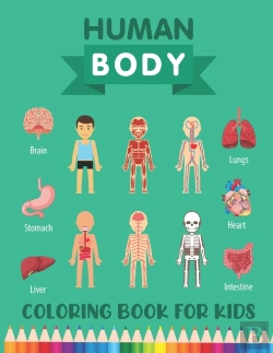 Bertrand.pt - Human Body Coloring Book For Kids