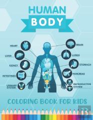 Human Body Coloring Book For Kids