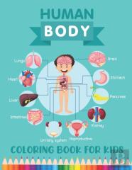 Human Body Coloring Book For Kids