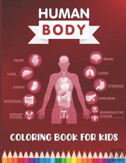 Bertrand.pt - Human Body Coloring Book For Kids