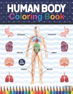 Bertrand.pt - Human Body Coloring Book For Kids