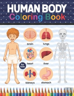 Bertrand.pt - Human Body Coloring Book For Kids