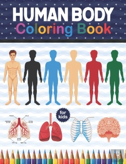 Bertrand.pt - Human Body Coloring Book For Kids