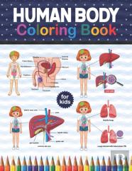 Human Body Coloring Book For Kids