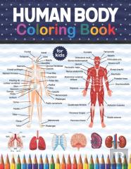 Human Body Coloring Book For Kids