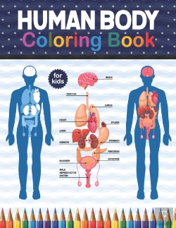 Bertrand.pt - Human Body Coloring Book For Kids