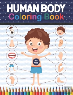 Bertrand.pt - Human Body Coloring Book For Kids