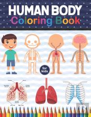 Human Body Coloring Book For Kids