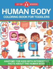 Human Body Coloring Book For Toddlers