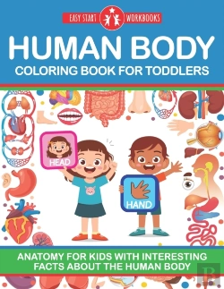 Bertrand.pt - Human Body Coloring Book For Toddlers