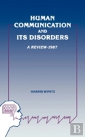 Human Communication And Its Disorders, Volume 1