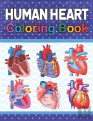 Human Heart Coloring Book
