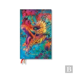 Bertrand.pt - Humming Dragon (Android Jones Collection) Maxi 18-Month Dayplanner 2024